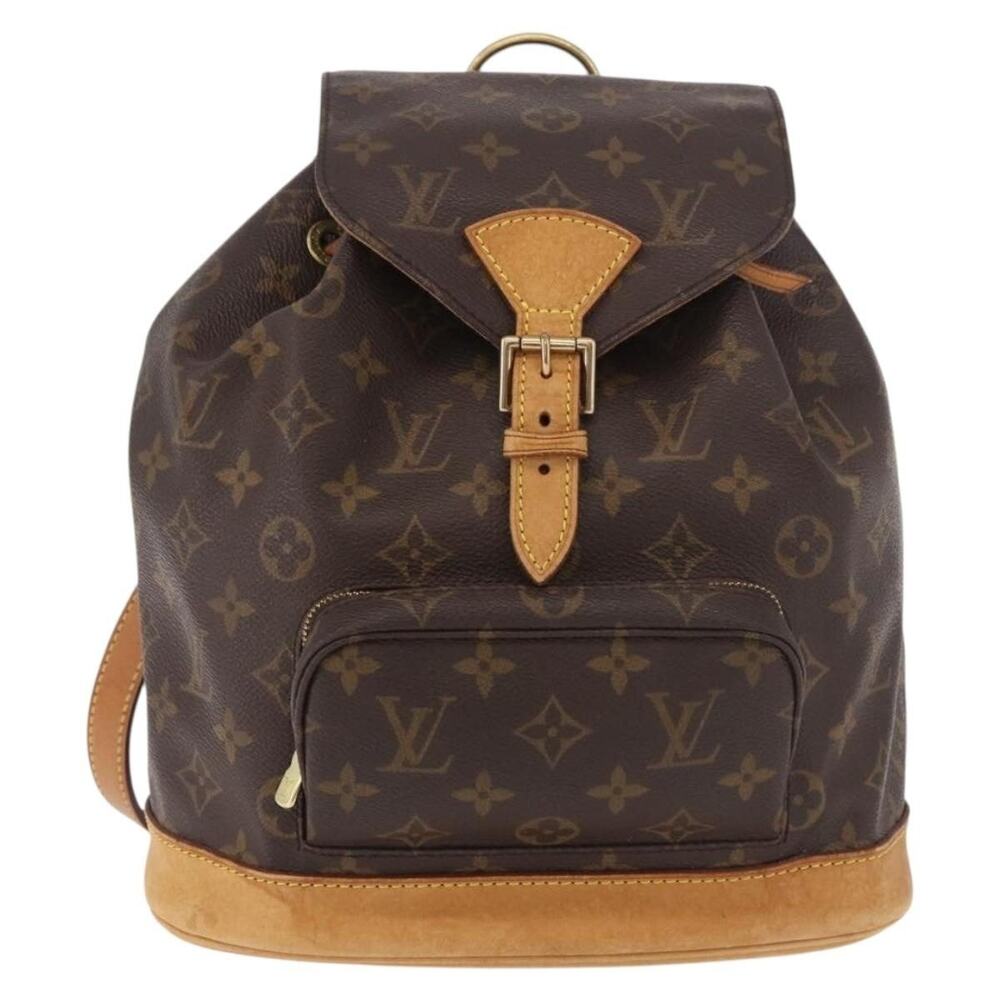 Louis Vuitton Monogram Montsouris MM Backpack Brown